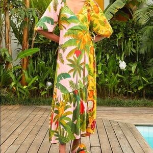 🌺🌼🦜NWT FARM RIO ANTHROPOLOGIE WRAP DRESS🌺 Nordstrom, Saks, Anthropologie
